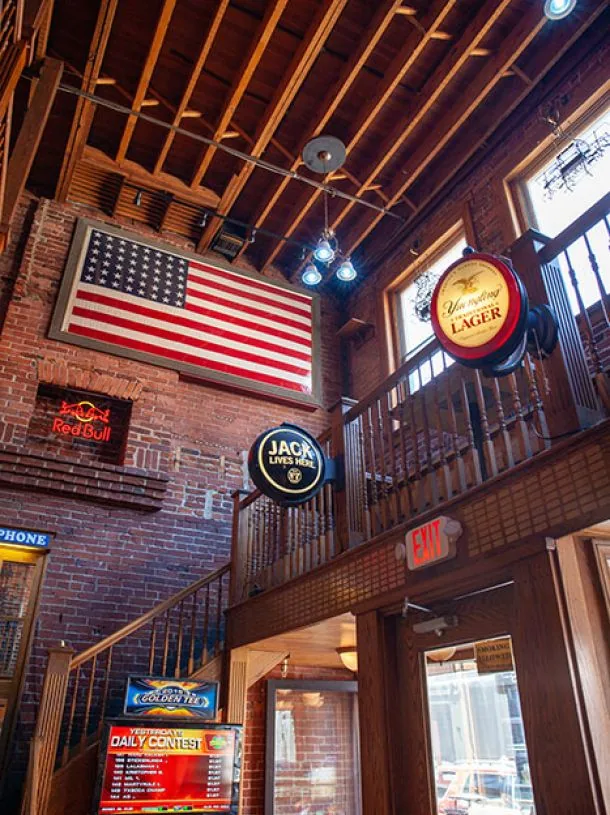 Inside Mario's South Side Saloon